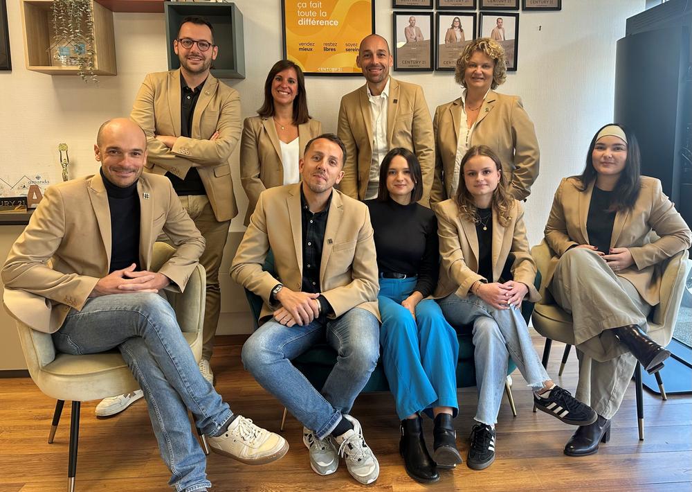 l'équipe de l'agence Longchamp