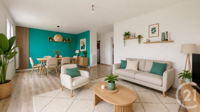 Appartement T3 à vendre - 3 pièces - 65.0 m2 - NANTES - 44 - PAYS-DE-LOIRE - Century 21 Longchamp