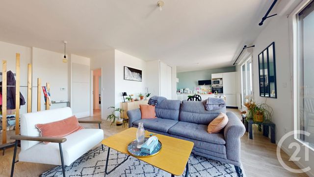 Appartement T4 à vendre - 4 pièces - 90.37 m2 - NANTES - 44 - PAYS-DE-LOIRE - Century 21 Longchamp