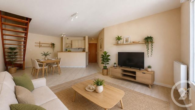 Appartement T3 à vendre - 3 pièces - 58.0 m2 - NANTES - 44 - PAYS-DE-LOIRE - Century 21 Longchamp